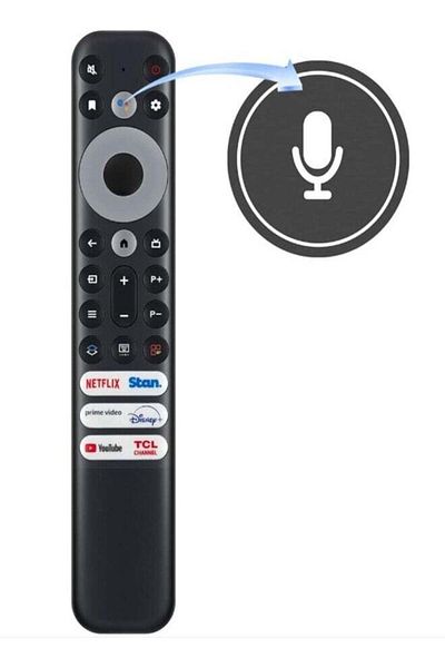 erorex Replacement Remote Control for TCL Mini-LED QLED 4K UHD Smart Android TV