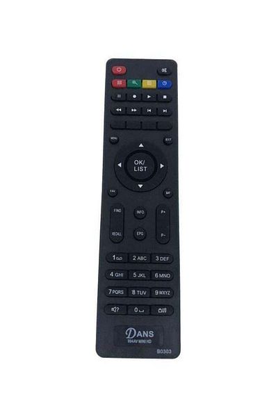 erorex Mini Remote Control Black