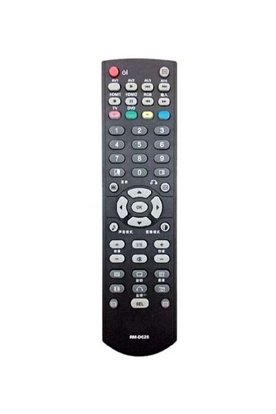 erorex Replacement Mini Remote Control For Smart Tv 12 X 0.5 X 3Cm Silver