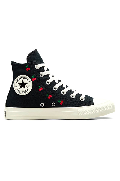 Converse Chuck Taylor All Star Cherries Women's Black Sneaker Shoes A08142C