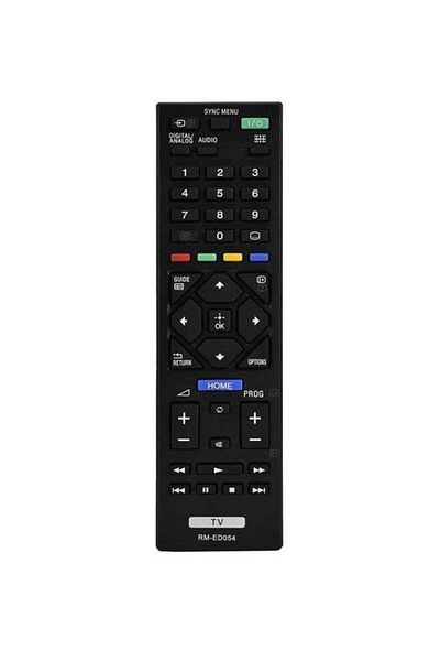 erorex Replacement Smart TV Remote Control For Sony Black/Red/Yellow