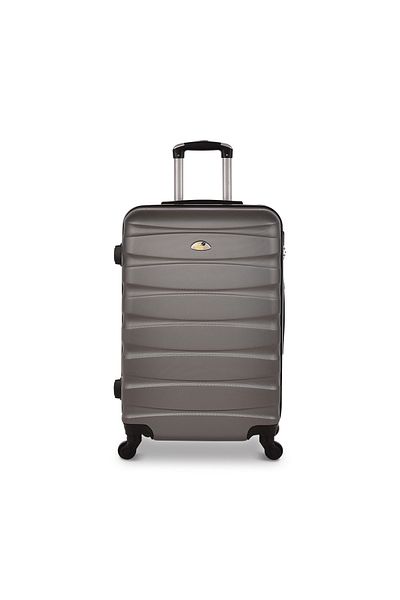 New Travel حقيبة سفر خفيفة الوزن من مادة ABS صلبة بعجلات، مجموعة من 3 قطع بمقاس 28/24/20 بوصة BR706/3P