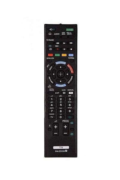 erorex Universal TV Remote Control For Sony Black