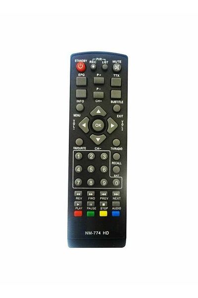 erorex New Max Receiver Remote Control Black