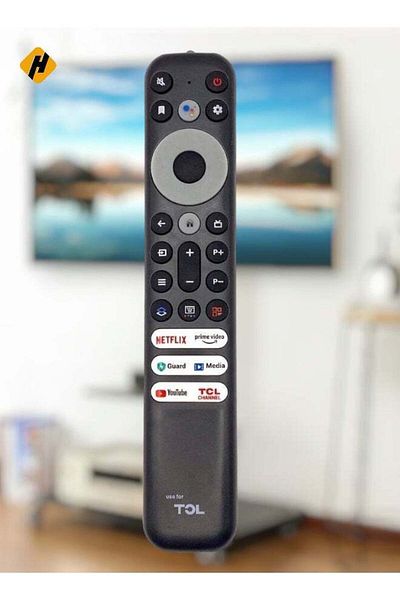 erorex Replacement Remote Control for TCL Mini-LED QLED 4K UHD Smart Android TV