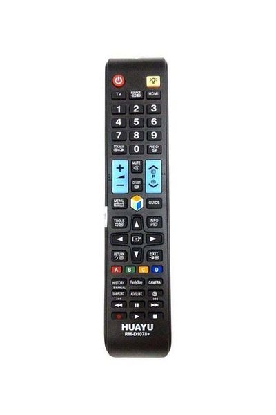 erorex Replacement Remote Control For Samsung 3D LCD/LED TVs Black