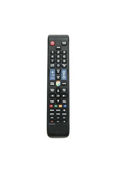 erorex Remote Control For Samsung LCD And LED Smart TV Black