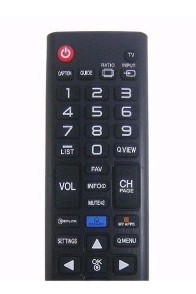 erorex Remote Control For LG Smart TV Black