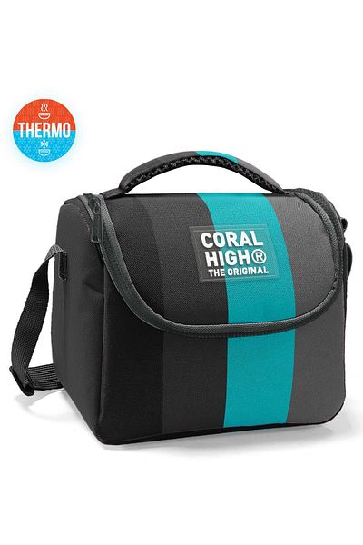 Coral High Kids Colorful Striped Patterned Thermo Lunchbox 22796
