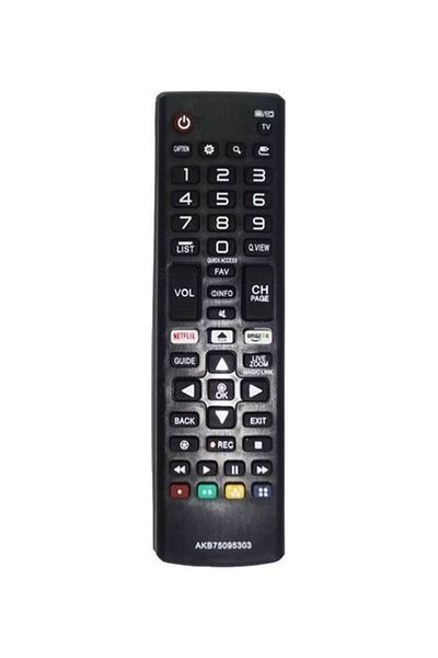 erorex LG 3D/Smart/Netflix TV Remote Control Black