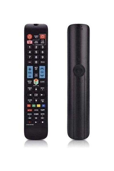 erorex جهاز تحكم عن بعد عالمي لأجهزة تلفاز سامسونج LCD LED أسود