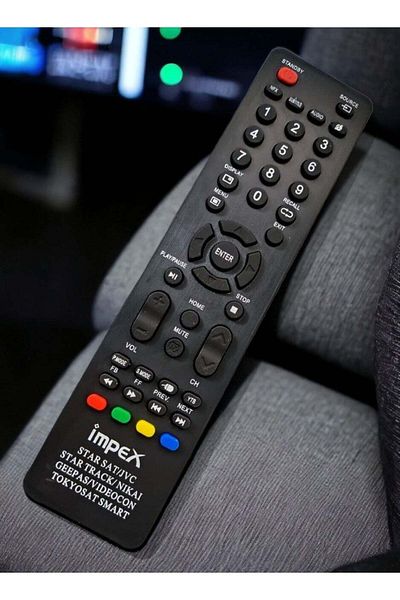 erorex Replacement Remote Control for Impex Smart Tvs