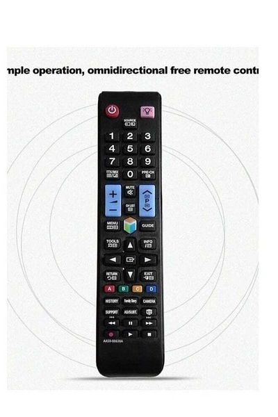 erorex Replacement Wireless Universal Tv Remote Control For Samsung Hd Led Smart Tv Black