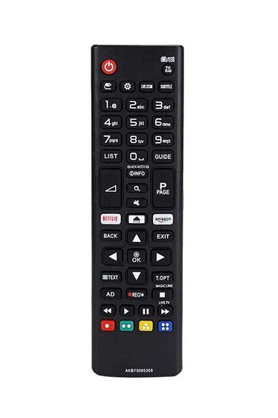 erorex Smart TV Remote Control For LG Black