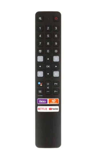erorex New Replacement Infrared TV Remote Control for TCL LED Smart Televisions