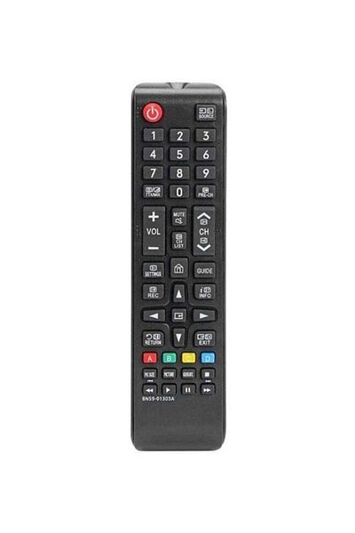 erorex جهاز تحكم عن بعد عالمي لجهاز سامسونج E43Nu7170 باللون الأسود