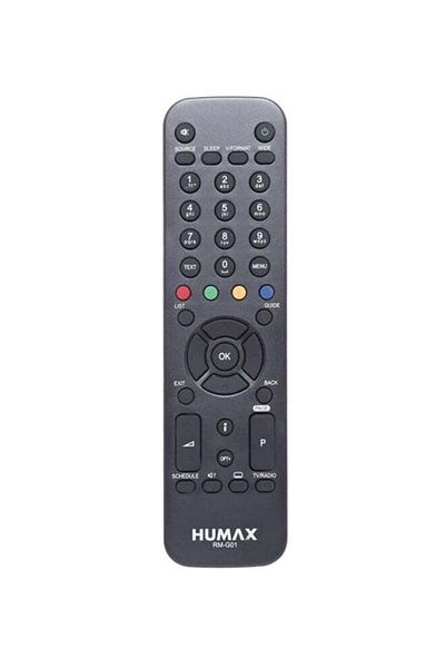 erorex Remote Control For Satellite Receiver Black