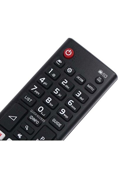 erorex ريموت تلفزيون ال جي سمارت ال اي دي مع زر نيتفليكس RM-303K