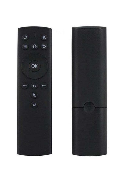 erorex Wireless Air Mouse Remote Control For Smart Tv Black