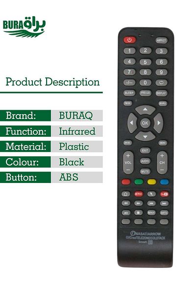 erorex Goldtec Replacement Remote Control For Goldtec Lcd Led Tv