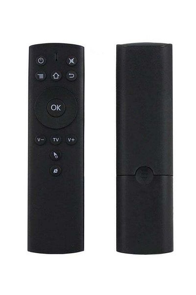 erorex Wireless Air Mouse Remote Control For Smart Tv Black