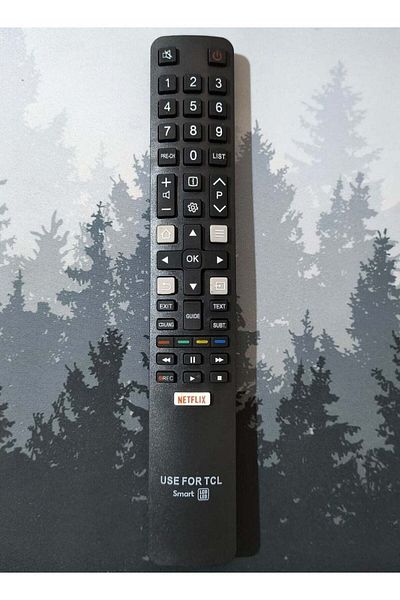 erorex Replacement Remote Control For Tcl Smart Tv Lcd Led With Netflix Smart Key Button