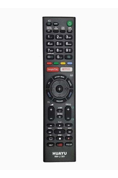 erorex RM-L1351 Remote Control for Sony Smart Android TV with GooglePlay, Netflix and YouTube Function