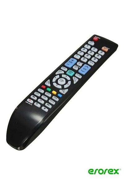 erorex Remote Control For Samsung Smart LED/LCD TVs Black