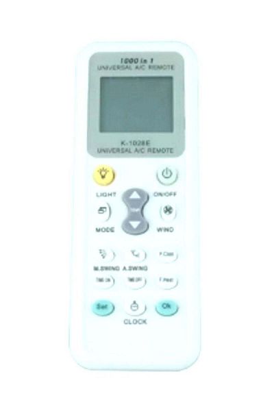 erorex Universal Remote Control For Air-Conditioner White