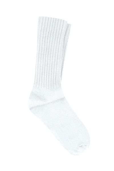 La Sarta Wool Blended Corded Long Socks