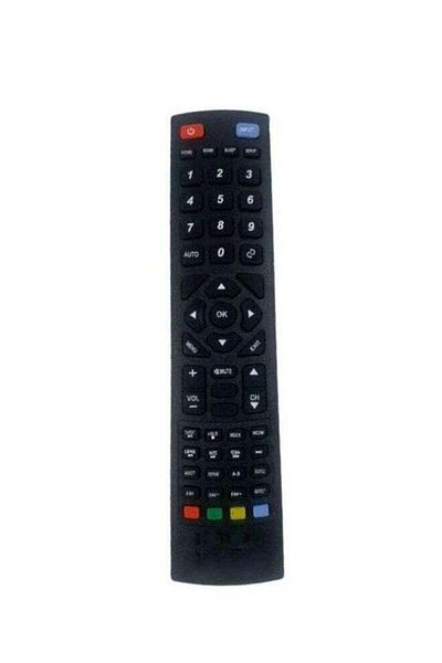 erorex Universal Infrared Tv Remote Control Black For Led Elekta Tvs