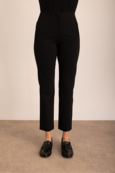 Aker Yüksek Bel Dar Form Pantolon