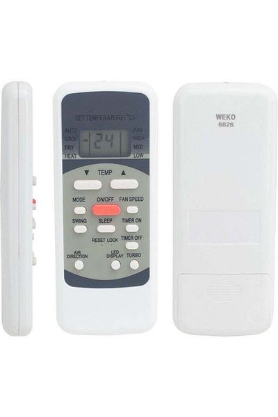 erorex Weko Kk Diamond - Merox - Sunny - Rubenis R51M-E H9 Btu Air Conditioner Remote Control