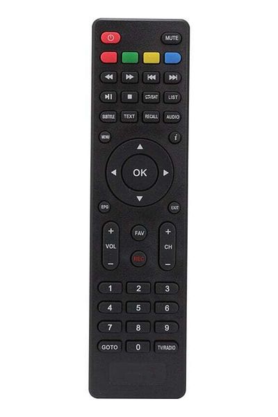 erorex Valx VR-5400 - VR-5500 Digiline DG-700 DG-370 DG-380 Satellite Remote Control Goto