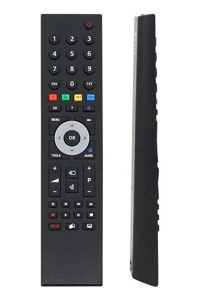 erorex Arçelik A40 Leg 6W LED TV Remote A40LEG6W - Beko Altus Grundig جميع الموديلات زر ثلاثي الأبعاد + بطاريتين