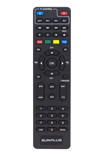 erorex Weko Kr Sungate Sunplus Astra Falcon Full HD Satellite Receiver Remote Control