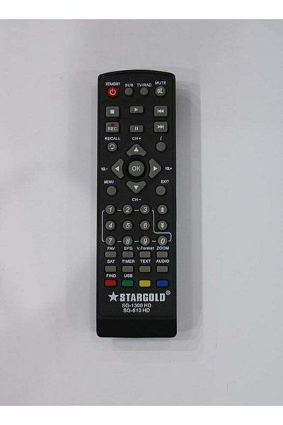 erorex Replacement Remote Controller For Receiver Sg-1300 Hd Sg-510 Hd