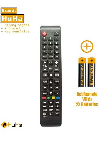 erorex ® جهاز التحكم عن بعد LED331 LED LCD Smart TV متوافق مع Melbon