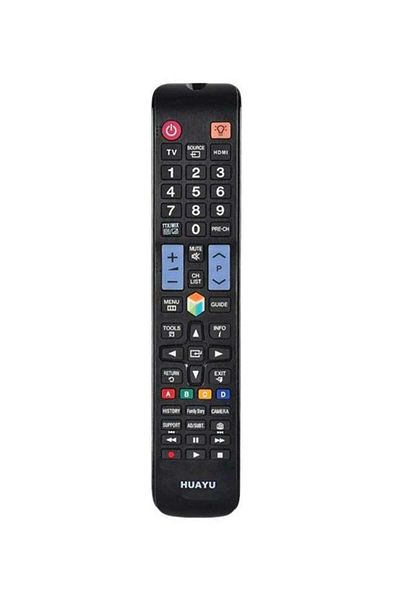 erorex جهاز تحكم عن بعد ثلاثي الأبعاد لتلفزيون LED/LCD من سامسونج باللون الأسود