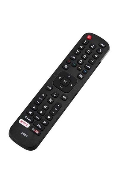 erorex Remote Control Replacement And Backup Accessory For Hisense Television Black