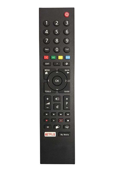 erorex جهاز التحكم عن بعد لتلفزيون Beko Altus Grundig Smart LCD LED TV مع زر Netflix للتحكم عن بعد