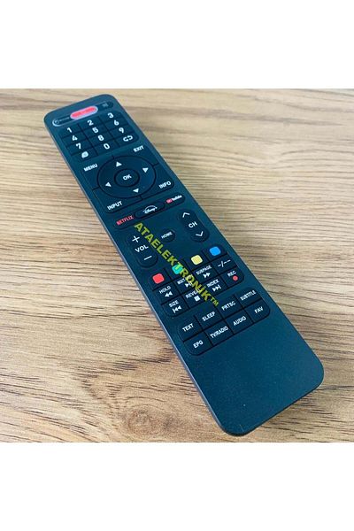 erorex جهاز التحكم عن بعد الأصلي من Ata Electronics لتلفزيونات Sungate Smart LCD LED TV الأصلية