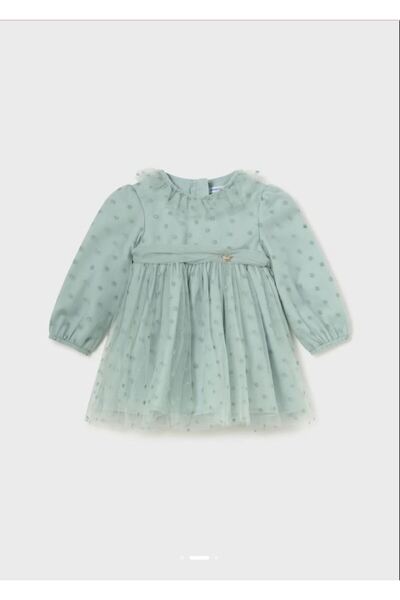 MAYORAL kız bebek tül Elbise 2907