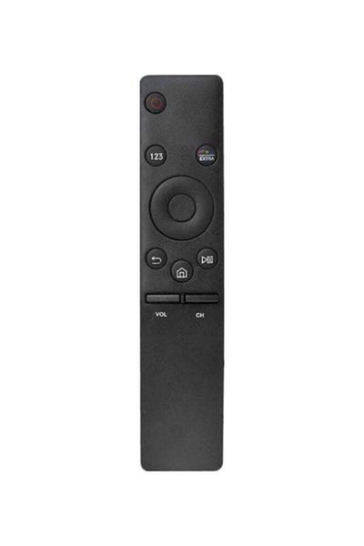 erorex Smart TV Remote Control For Samsung Black/White