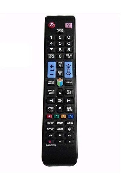 erorex Replacement Wireless Universal Tv Remote Control For Samsung Hd Led Smart Tv Black