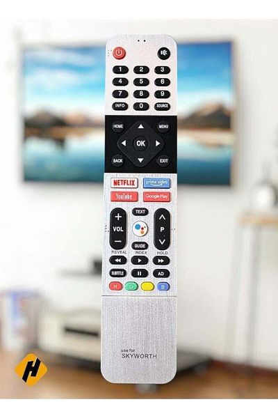 erorex Remote Control Compatible with Skyworth Android TV