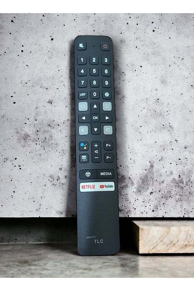 erorex جهاز تحكم عن بعد عالمي لتلفزيون TCL 4K، بدون وظيفة صوتية