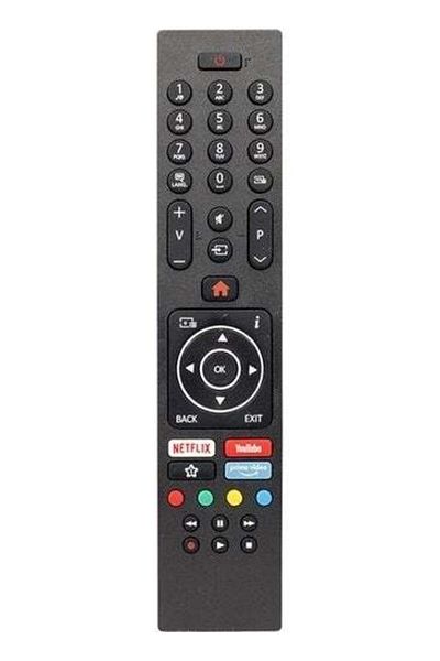 erorex Vestel 55'' 43'' U9500 Smart 4K Ultra HD TV Compatible Remote Control