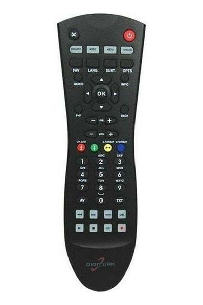 erorex جهاز التحكم عن بعد Digiturk Dt 8001