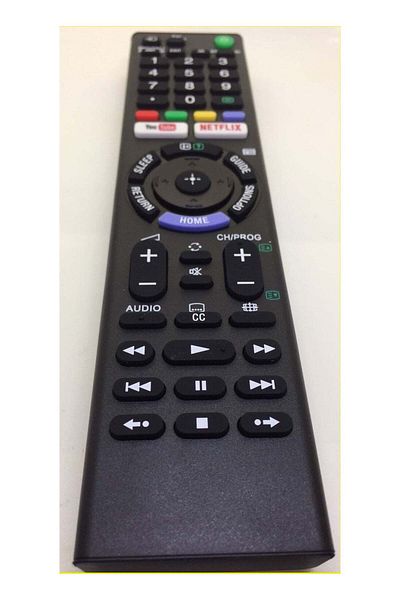 erorex جهاز تحكم عن بعد للتلفزيون الذكي LED من سوني KD-49XE8005 يعمل بنظام Android مع زر Netflix وزر Youtube